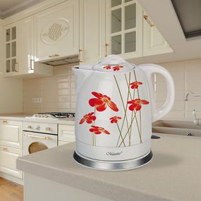 Електрочайник Maestro FLOWERS MR-066-RED 1.5 л