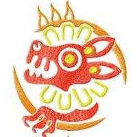 Шеврон знак зодіаку ЛЕВ