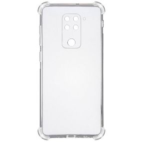 TPU чохол GETMAN Ease logo посилені кути Full Camera для Xiaomi Redmi Note 9 / Redmi 10X Безбарвний (прозорий)