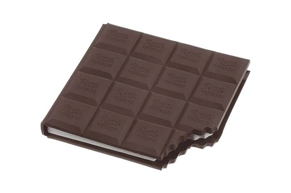 Блокнот ZB.12470-19 CHOCOLATE, 100х87мм, 80 аркушів, нелінований, ароматизована Soft touch обкладинка  ZiBi | Зображення 3