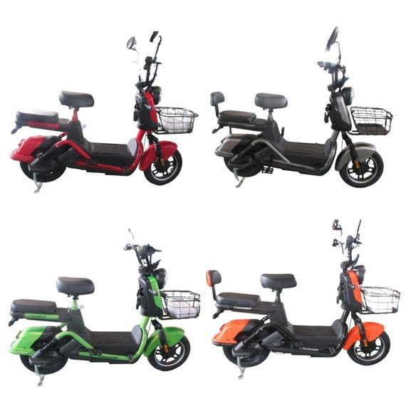 Електроскутер Crosser CR-2 800W 60V 24Ah, електровелосипед до 55 км/год, графеновий акумулятор, 2 місця