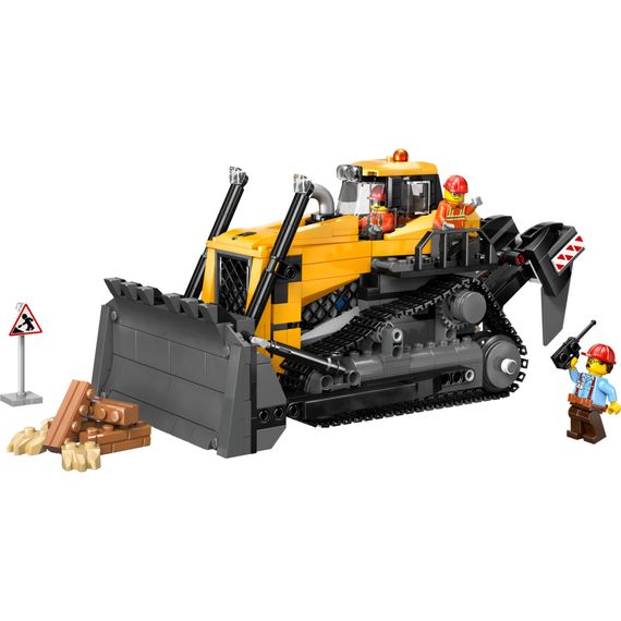 Конструктор LEGO City Жовтий бульдозер (60466) | Зображення 1