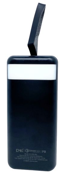 Power Bank 50000 mAh 22,5W реальна ємність KPG-502 зарядка зовнішній акумулятор сертифікований павербанк швидка зарядка | Зображення 2