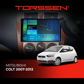 Штатна магнітола 2K Torssen Mitsubishi Colt 2007-2012 F96128 4G Carplay DSP