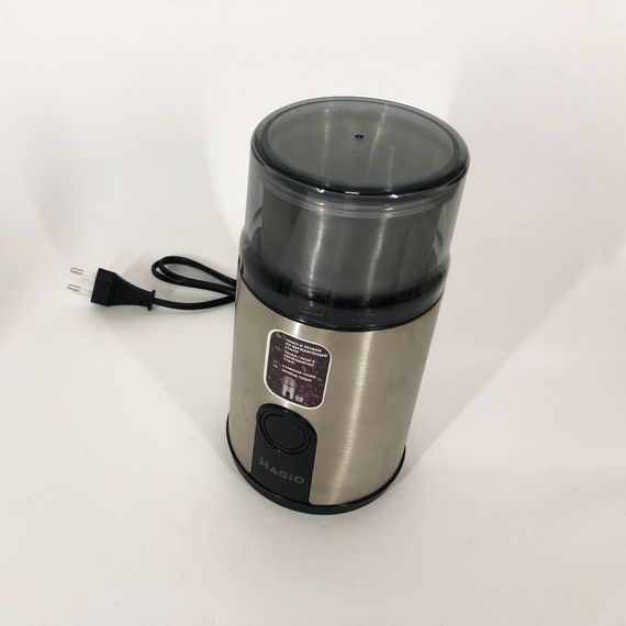 Кофемолка MAGIO MG-201 200 Вт, машинка для помола кофе, кофемолка мини, электрическая кофемолка для турки | Зображення 6