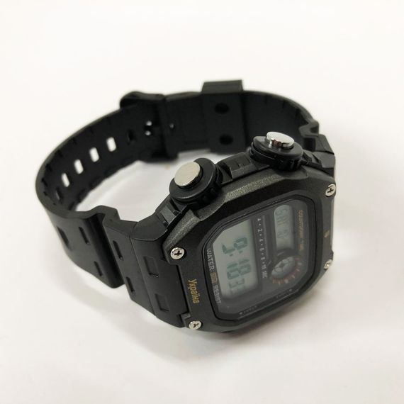 Армейский наручные часы с таймером SKMEI 6212/2126BKWT, Оригинальные спортивные часы AR-14 | Зображення 1