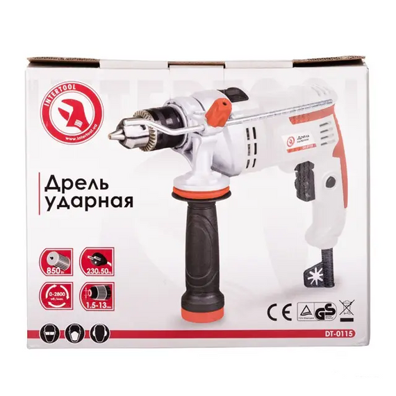 Дриль ударний електричний INTERTOOL DT-0115 | Зображення 3