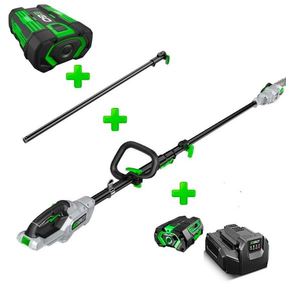 Висоторіз акумуляторний EGO PS1003E KIT телескопічний з АКБ і зарядним пристроєм 83167
