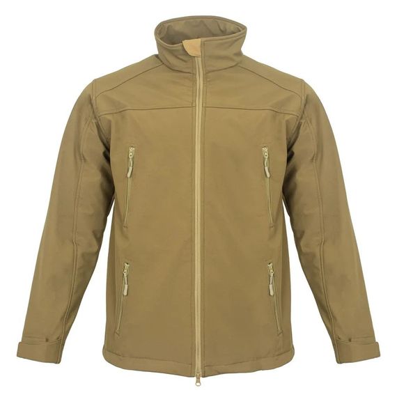 Куртка демісезонна SoftShell, фліс від -10 до +15 °С койот | Зображення 1