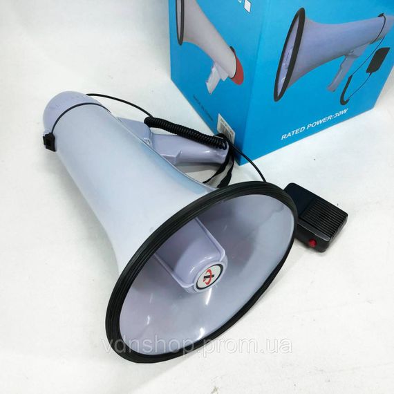 Мегафон для заходів на свіжому повітрі MEGAPHONE, Рупорний гучномовець, Переносний мегафон ZP-38 | Зображення 2