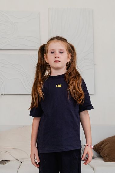 Футболка дитяча "Family look" Носи своє 128 Синій (p-14980-170972) | Зображення 5