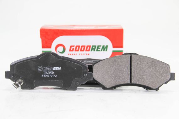 Колодки передні гальмівні Journey/Freemont/Cherokee 06-, GOODREM (RM1398) | Зображення 1