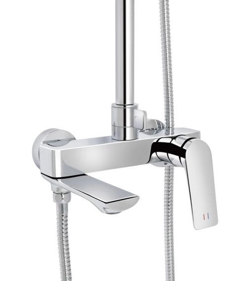 Душова система універсальна Qtap Vlasta New Chrome з виливом QTVLA111CRM45650 | Зображення 9