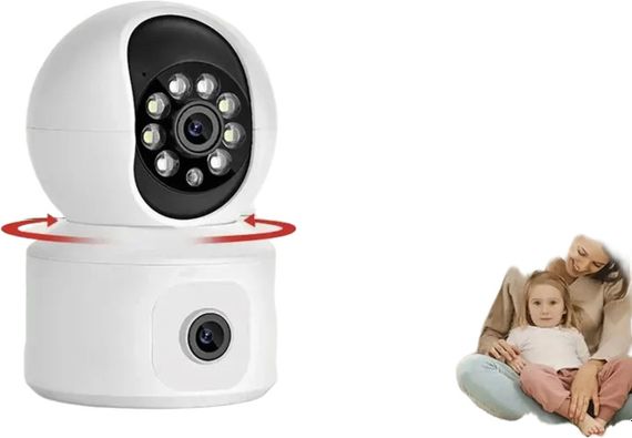 Подвійна камера відеоспостереження Wi-Fi, висока роздільна здатність 4 Мп, XPRO, DS-2CD2T47G2-L (234566878_697) | Зображення 9