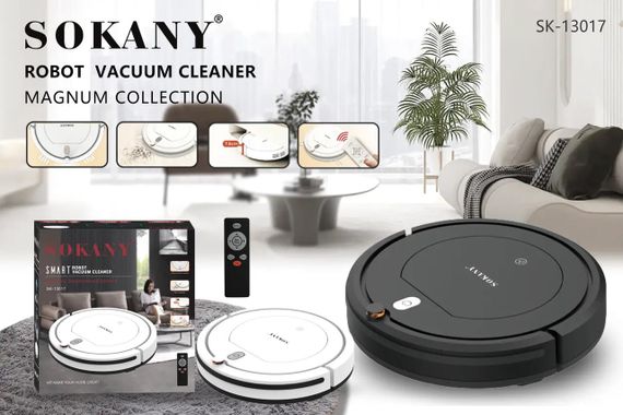 Робот-пилосос з потужним всмоктуванням 2200 Па XPRO SK-13017 (45281-Sokany SK-13017_2957) | Зображення 3