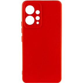 Чехол Silicone Cover Lakshmi Full Camera (AAA) для Xiaomi Redmi Note 12 4G Full camera, Червоний / Red