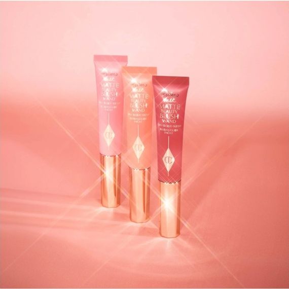 Кремовые матовые румяна Charlotte Tilbury Pillow Talk Matte Beauty Blush Wand - Dream Pop (12 мл) | Зображення 1