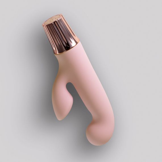 Вібратор-кролик CRUSHIOUS Mellow Cony, рожевий, 13,5 х 2,5 см Sex Aura | Зображення 7