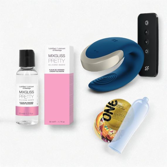 COMBO набір - (Satisfyer + MixGliss + ONE)