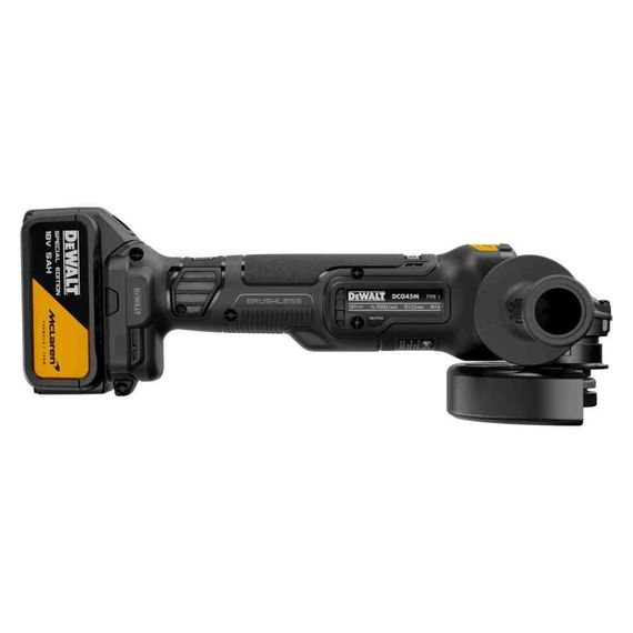Шліфмашина кутова — болгарка акумуляторна безщіткова McLaren F1 TEAM SPECIAL EDITION DeWALT DCG45MP2T | Зображення 5