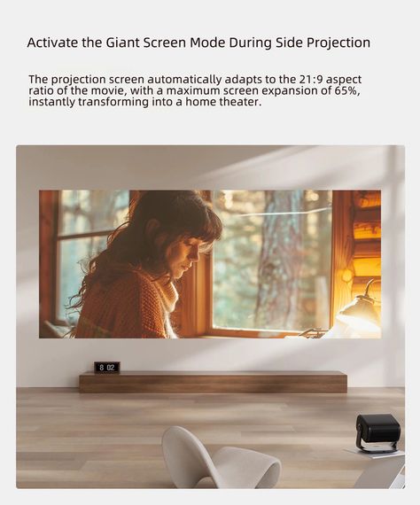 Неймовірний 4K Проектор XPRO Dangbei Mars Pro 2 з Автоматичним Фокусуванням (MARS PRO 2_87999) | Зображення 5