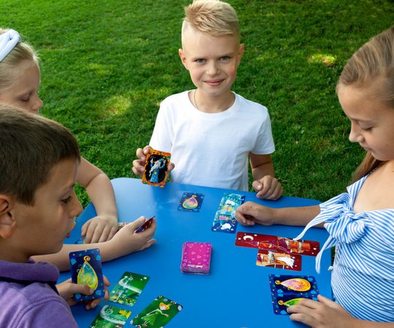 Детская настольная игра в мешочке "Волшебные кристаллы" VT8077-12 карточная | Зображення 4