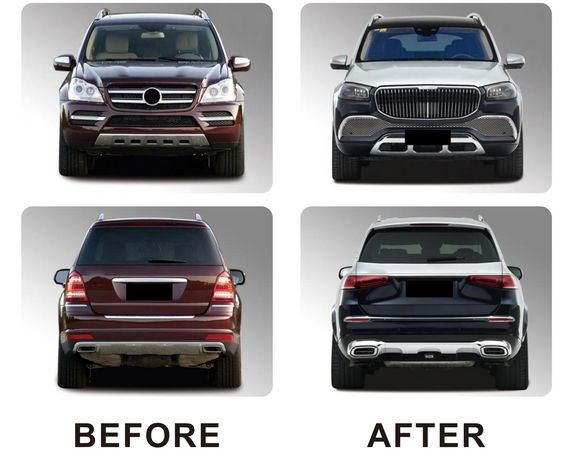 Комплект рестайлінгу в GLS X167 Maybach для Mercedes GL сlass X164 2006-2012 рр