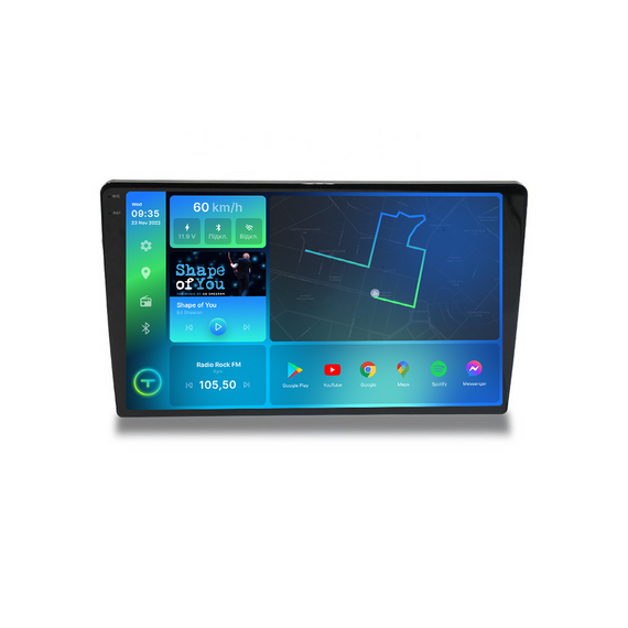 Штатна магнітола Torssen 2K Ford Focus 05-08 FL9 4+64Gb 4G Carplay DSP | Зображення 1