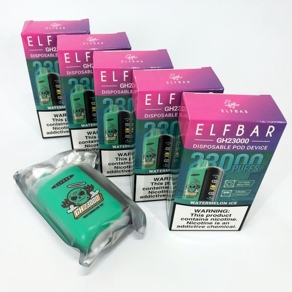 ELF BAR GH 23000 смак Кавун (Watermelon Ice) | Зображення 1
