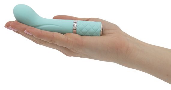 Розкішний вібратор Pillow Talk - Racy Teal з кристалом Swarovski для точки G, подарункове паковання | Зображення 4