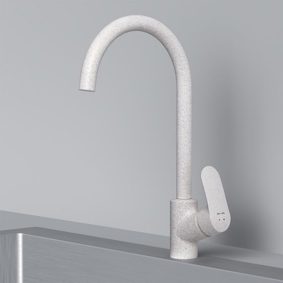 Змішувач для кухні AM.PM Like білий F80E07133 | Зображення 2