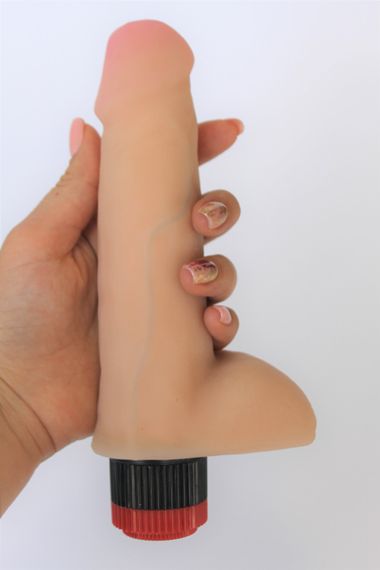 Вібратор EGZO Ciberskin V004 ( 17,6 см х 4,2 см ) Sex Aura | Зображення 1