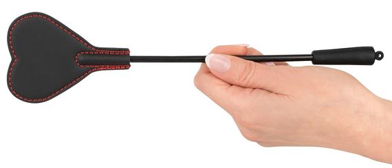 Стек двостороннє серце Bad Kitty Minigerte Herz, чорний | Зображення 3