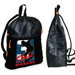 Рюкзак-мешок для обуви,спортивной формы Sport детская сумка для сменки с расширителем (01397)