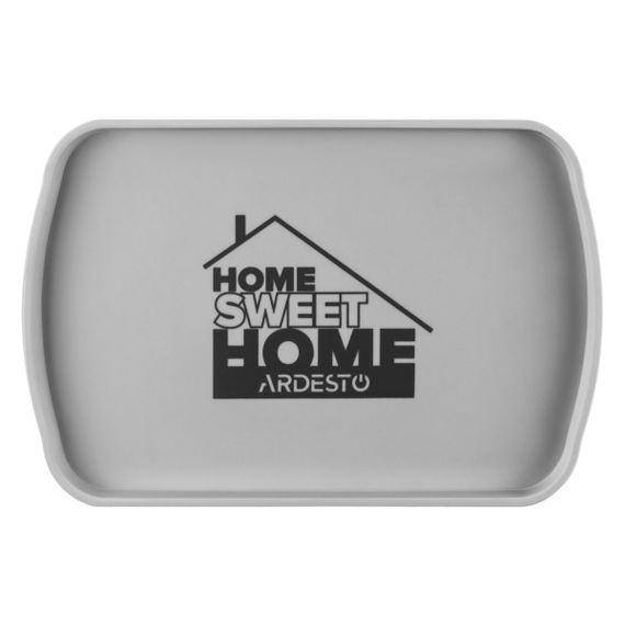 Ящик с крышкой для хранения Ardesto ARHC2523G 45.5х31х24.5 см серый | Зображення 2