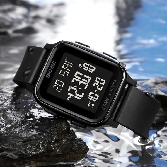 Наручний годинник Skmei 1858BK Black | Зображення 3