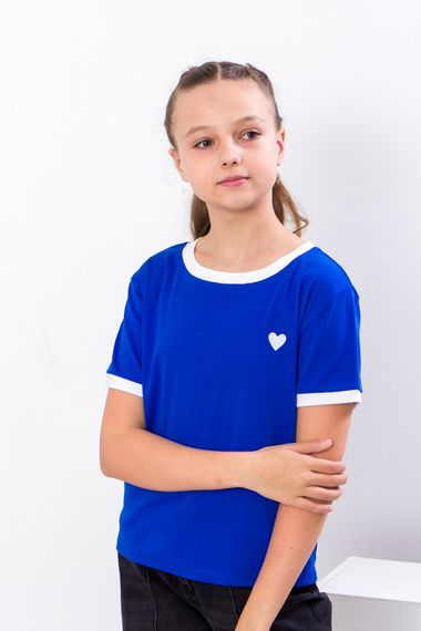 Футболка для дівчинки (підліткова) Носи своє 146 Синій (p-10344-110364) | Зображення 1