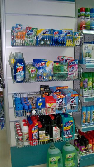 Полиця сітчаста для економпанелі, h 14 см, 30*100 см | Зображення 1