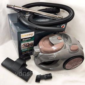 Хороший пилосос для прибирання в домашніх умовах Rainberg RB-653 2500Вт, Зручний пилосос для прибирання FW-20