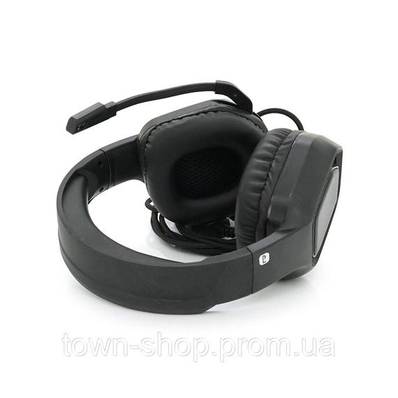 Наушники проводные Cyberpunk CP-007, с микрофоном и регулировкой громкости, Black, Box | Зображення 3
