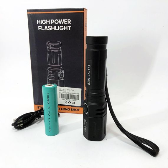 Светодиодный рабочий фонарь перезаряжаемый портативный PLD-535-2, Мощный аккумуляторный лед фонарик NJ-15 | Зображення 6