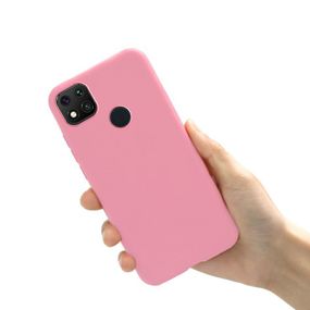 Чохол Candy Silicone для Xiaomi Redmi 10C колір Рожевий
