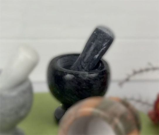 Ступка с пестиком Frico FRU-060-Black 15х15 см черная