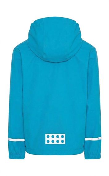 Дитяча куртка-дощовик для хлопчика Lego Wear 116 см Блакитний (0527) | Зображення 1
