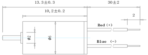 Мікромотор DC PRO-0610 3В 6мм 23000 об/хв | Зображення 1