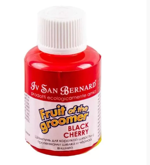 Шампунь для короткой шерсти Iv San Bernard Black Cherry  30мл пробник