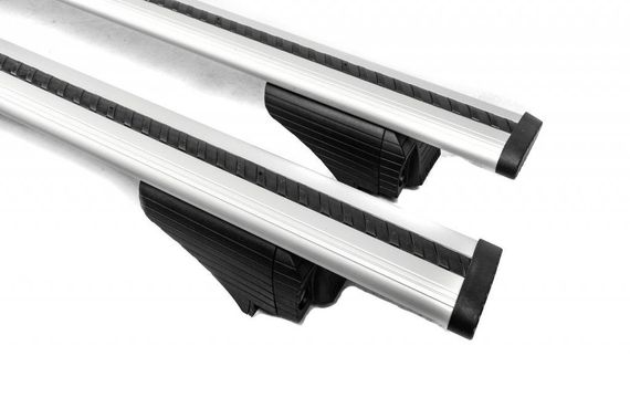 Перемички на вбудовані рейлінги під ключ Wizard V2 (2 шт) 125см, чорні для Mitsubishi Eclipse Cross | Зображення 3