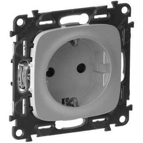 Valena ALLURE Legrand 753920 Розетка 2К+З штор. АЛМ (753920)