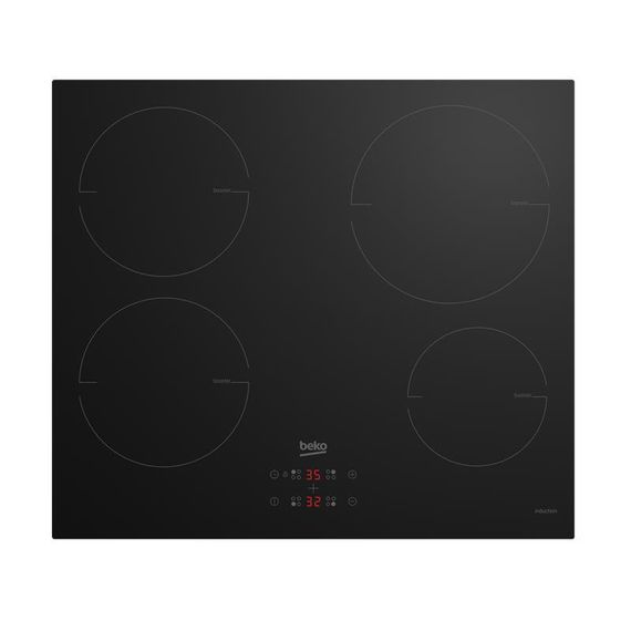 Варочная поверхность индукционная Beko HII64400MT - 60см/4конф/черный (HII64400MT)
