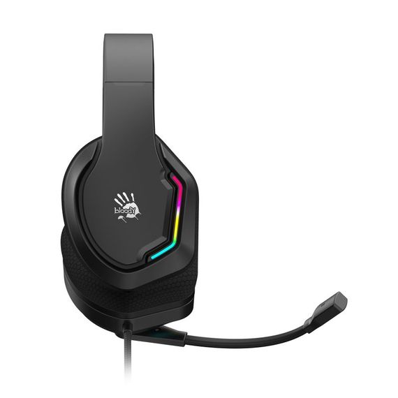 Гарнітура ігрова Bloody G260p (Black) з підсвічуванням, USB, колір чорний | Зображення 6